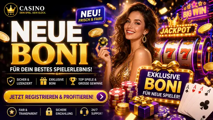 Neue Online Casinos Bonus Angebote 2026